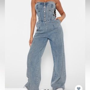 Denim jumpsuit